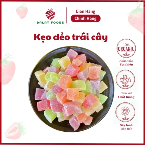 Kẹo dẻo trái cây DaLat Foods