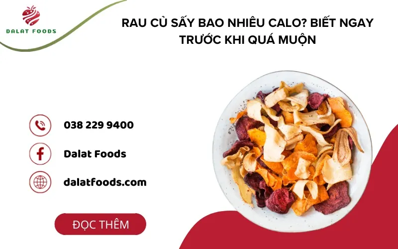 Rau củ sấy mua ở đâu