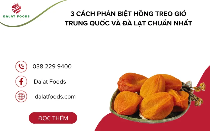 Cách phân biệt hồng treo gió trung quốc và đà lạt