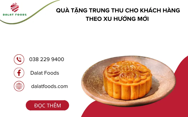 Quà tặng trung thu cho khách hàng theo xu hướng mới